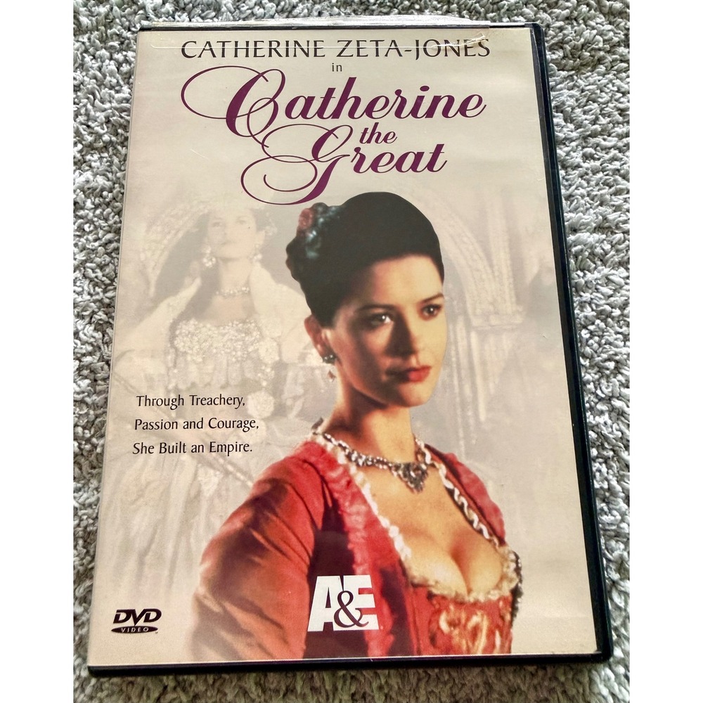 A&E Catherine the Great DVD Excellent Catherine Zeta-Jones Historical Drama 2000
